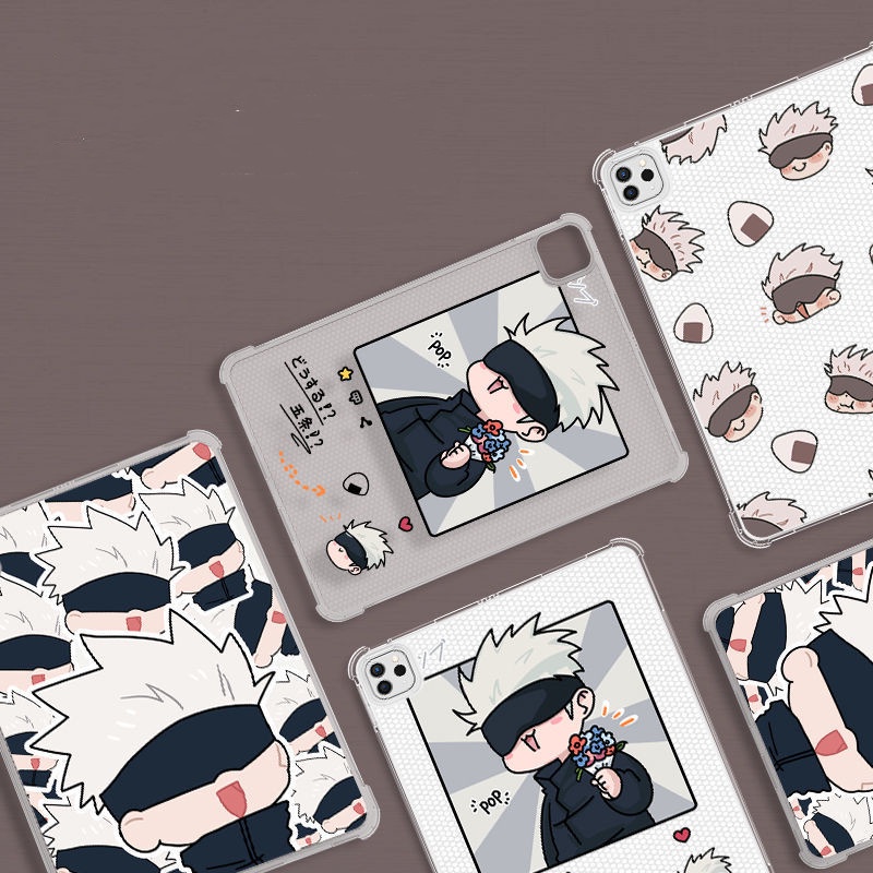 Ốp Máy Tính Bảng TPU Mềm Họa Tiết Hoạt Hình Dễ Thương Cho iPad Air4 Air5 Pro11 "Pro12.9" GEN7 / 8 / 9 mini6 Air3 Air2 Air1 mini4 / 5