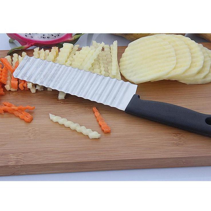 Dao Tỉa Rau Củ Kiwi Hình Sóng Inox 304 Tiện Dụng Cho Nhà Bếp