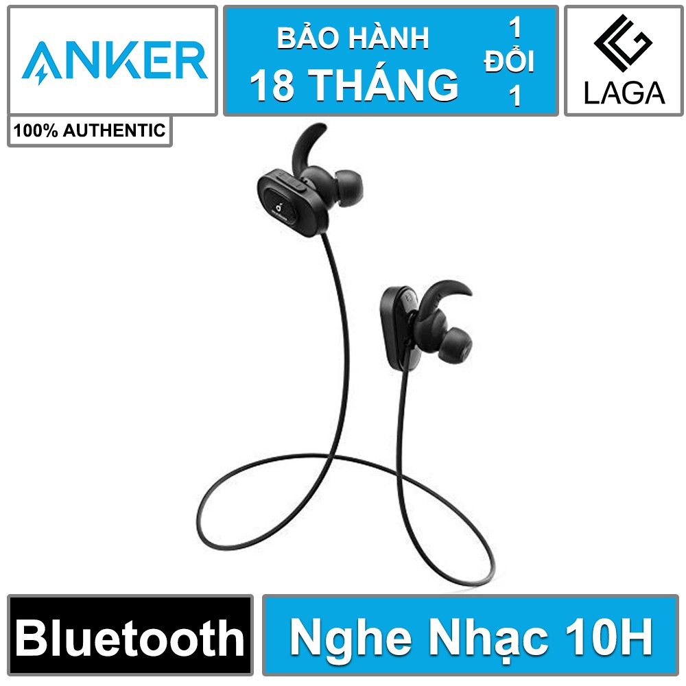 Tai Nghe Bluetooth ANKER SoundCore Sport Air IPX7 A3405