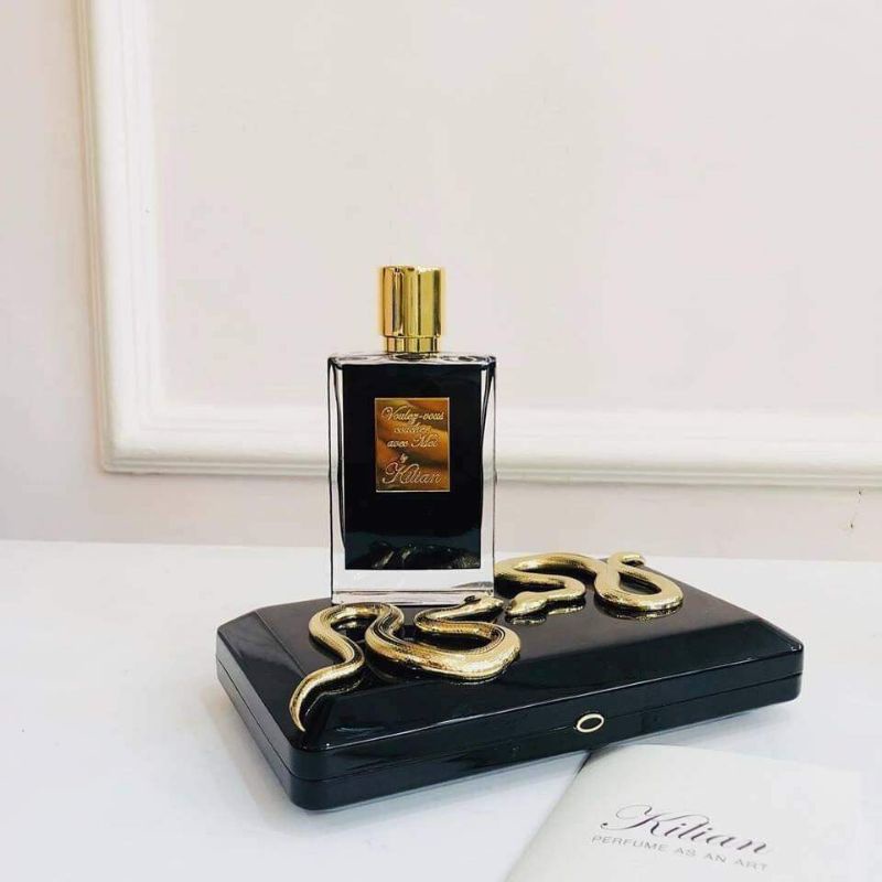5ᵐˡ-10ᵐˡ | Nước hoa nữ Kilian A V E C  M O I - RẮN ĐEN ĐẲNG CẤP