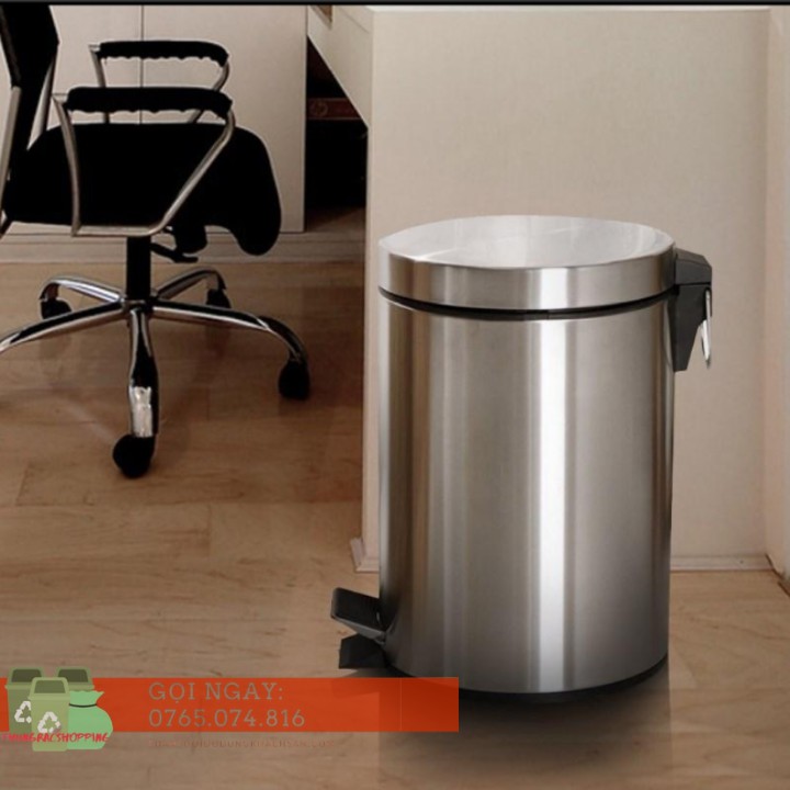 THÙNG RÁC INOX ĐẠP CHÂN, THÙNG RÁC VĂN PHÒNG