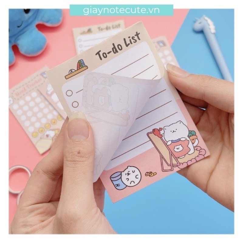 Xấp giấy ghi chú - giấy note 🌻 30 tờ nhiều mẫu dễ thương 🏡🐯 phù hợp ghi chú, quà tặng, trang trí, planner, bujo … ✨✨