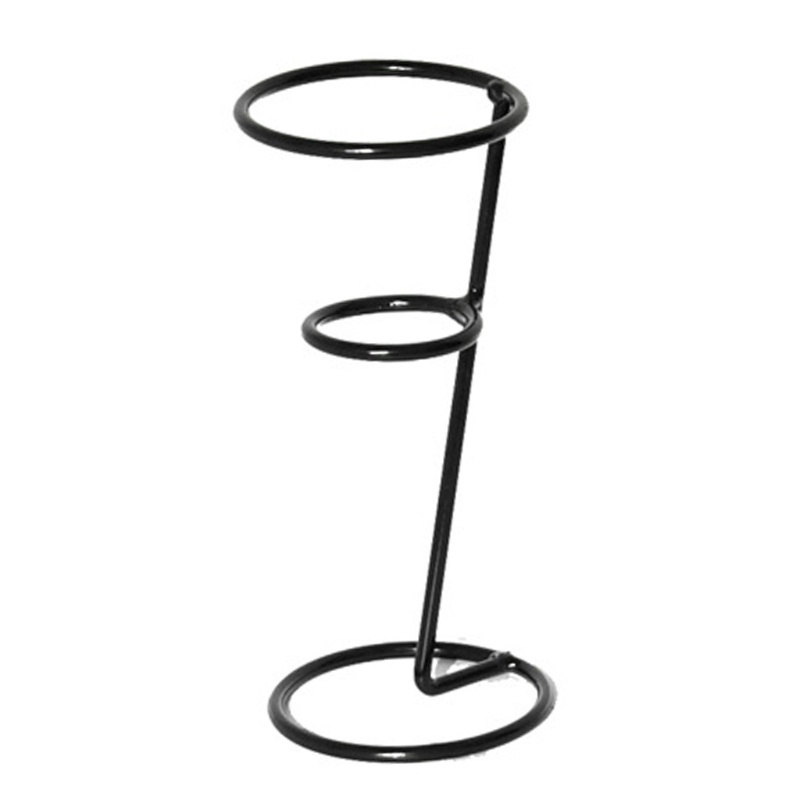 Giá Đỡ Kem Ốc Quế / Sushi Hình Nón Bằng Sắt Màu Đen