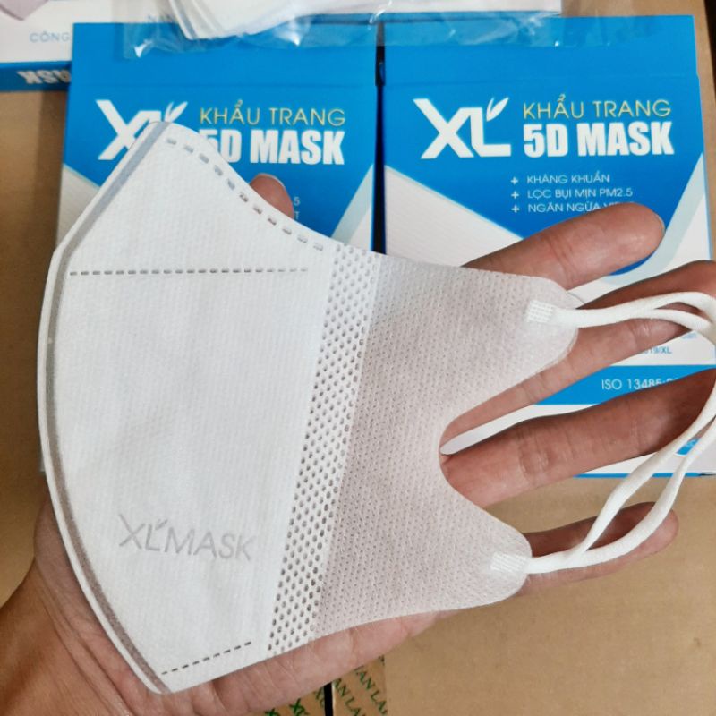 Khẩu Trang 5D Mask Xuân Lai Kháng Khuẩn Lọc Bụi Mịn PM2.5 Công Nghệ Nano Nhật Bản | BigBuy360 - bigbuy360.vn