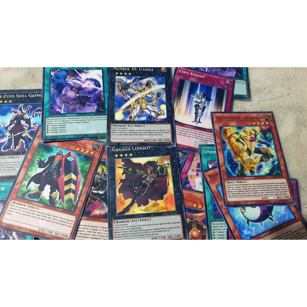 Bộ bài Yugioh - Yuma Tsukumo Deck