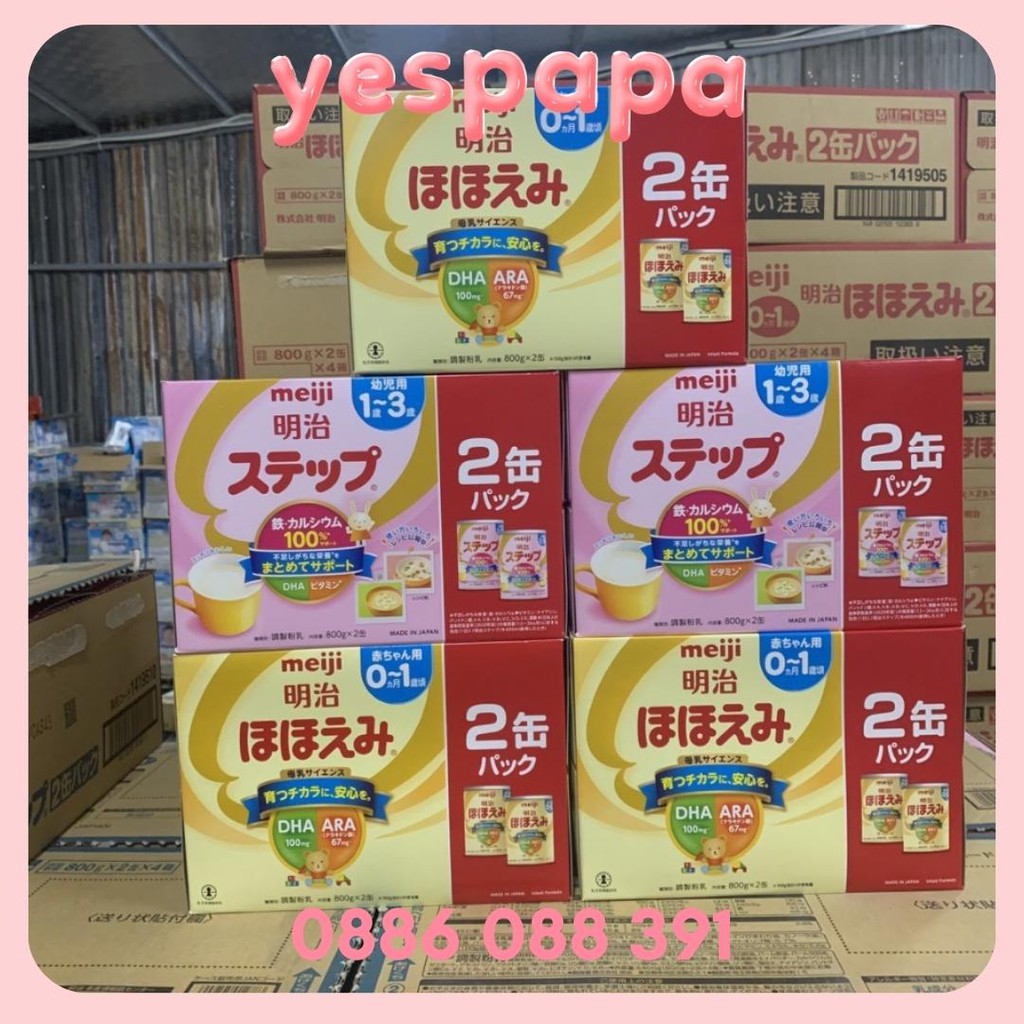 [Date mới] Sữa Meiji 800g Nội địa Nhật số 0 &amp; 1-3