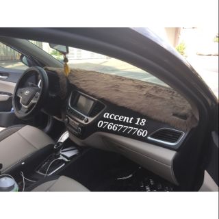 Thảm taplo accent lông thú 2018-2020