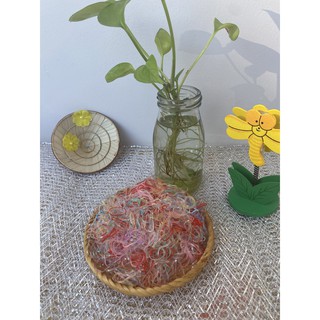 Thun cột tóc size nhỏ cho bé 2 tuổi_Tâm's