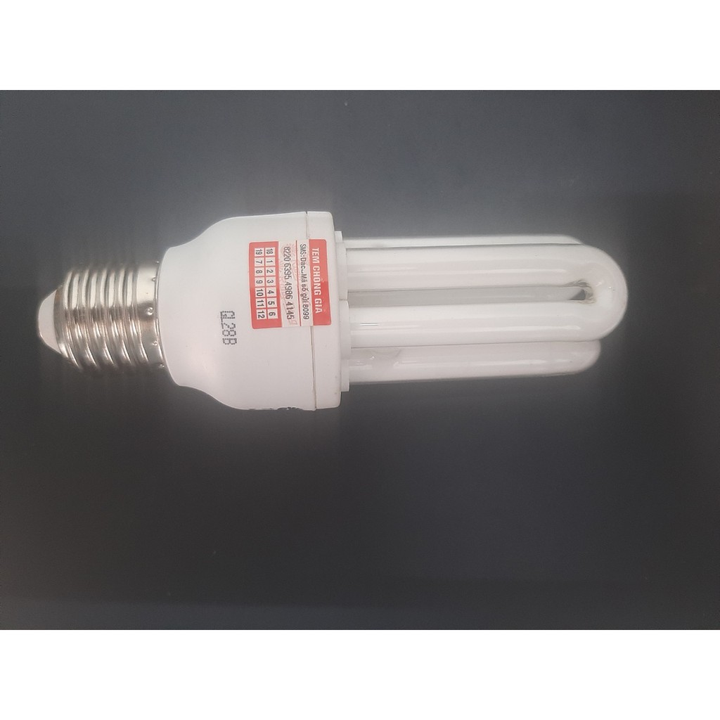 Bóng đèn Compact 3U 11W Rạng đông - hàng chính hãng, có sẵn - ánh sáng trắng