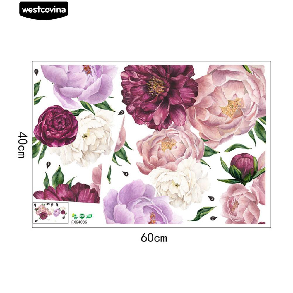 Sticker dán tường hình bông hoa