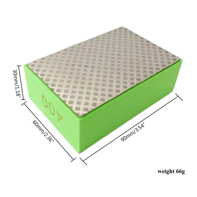 Khu Vực 60 / 100 / 200 / 400# Đệm Mài Đánh Bóng Kim Cương Đánh Bóng Bằng Tay Cho Gạch Kim Loại