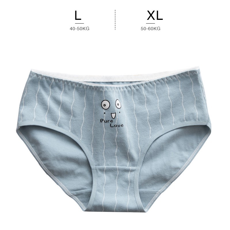 Quần lót nữ cotton cao cấp in hình đáng yêu dễ thương QL35 | BigBuy360 - bigbuy360.vn