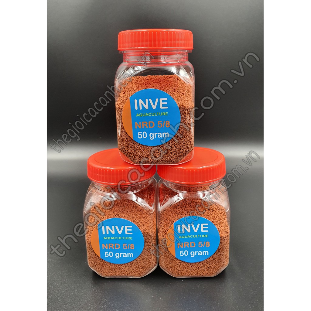 Cám Thái INVE 5/8 50gram cho cá bảy màu, cá thủy sinh