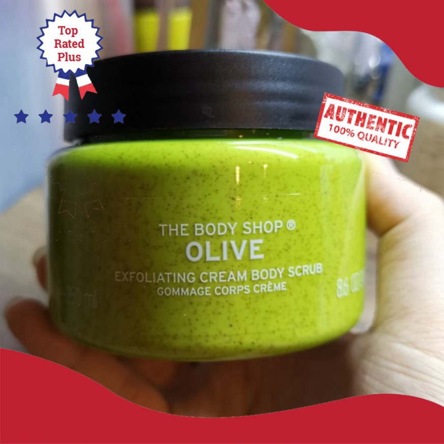 Tẩy Da Chết Toàn Thân - The Body Shop Olive Creamy Body Scrub 250ml