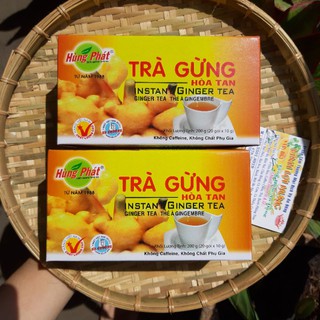 TRÀ GỪNG HÒA TAN ( Thương hiệu Hùng Phát)
