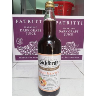 Syrup Đào Bickford's 750ml - NK Úc