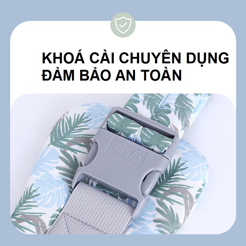 Địu lưới thoát khí bé không bị hầm hơi , địu em bé sơ sinh địu bé mát mẻ thoải mái khi ra ngoài