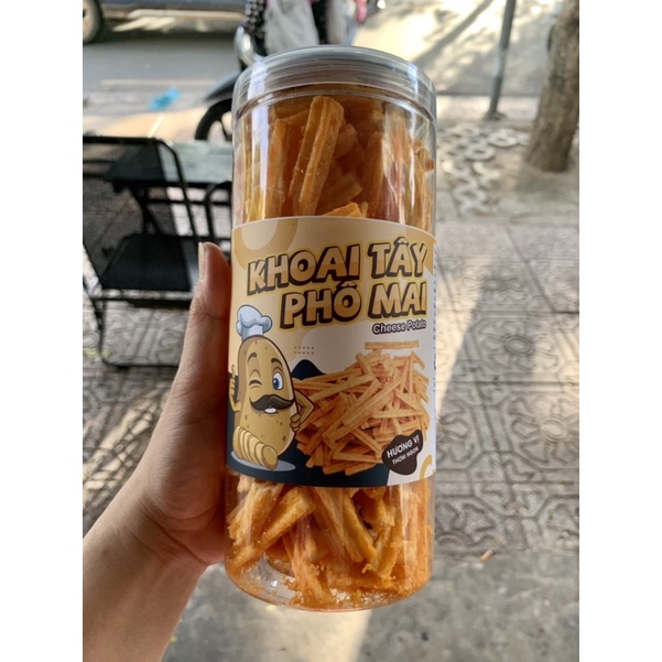 Bánh Khoai Tây Ống Lắc Phô Mai 250g - Ăn Vặt 492