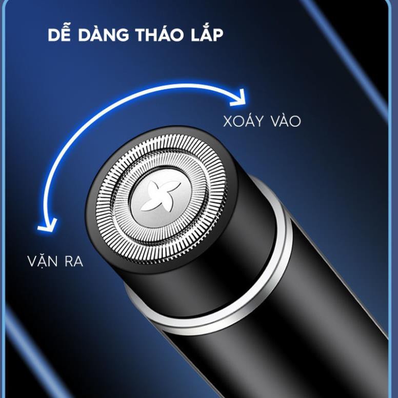 [Mới] Máy cạo râu cao cấp FEIHONG cho bộ sạc USB mini nam và nữ, giá trị cao, làm sạch, dễ mang theo