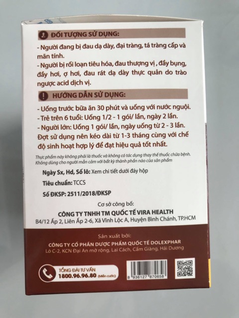 Curmin Bình Vị - hộp 30 gói