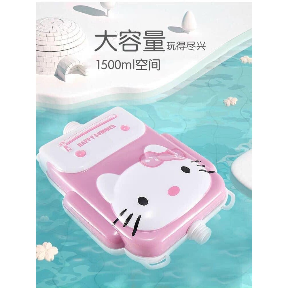 Balo Đồ Chơi Súng Nước Hoạt Hình Ngộ Nghĩnh Cho Bé