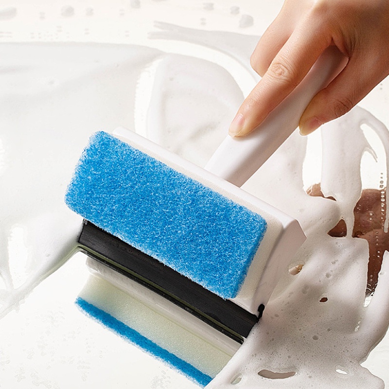 1 Dụng Cụ Vệ Sinh Cửa Kính Hai Mặt Đa Năng Sáng Tạo