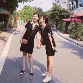 Váy polo cổ đức viền ♥️