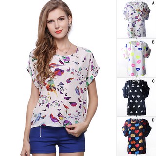 TR❤áo kiểu cổ tròn oversize