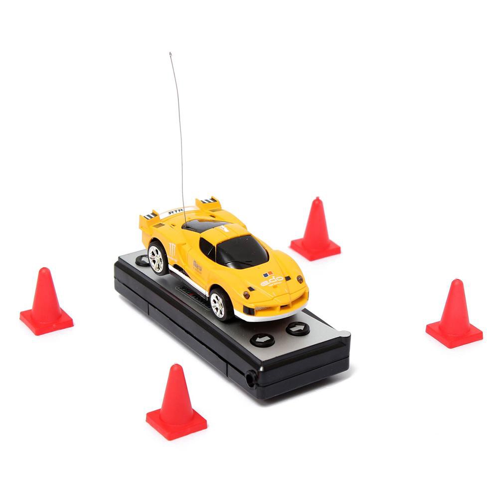 Xe ô tô điều khiển RC mini đựng trong lon nước ngọt tỉ lệ 1/58 chất lượng cao vui nhộn dành cho bé