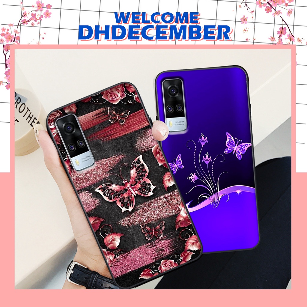 Ốp lưng Vivo Y51 2020 / Y53S in hình hoa tinh tế , mới mẻ DH DECEMBER