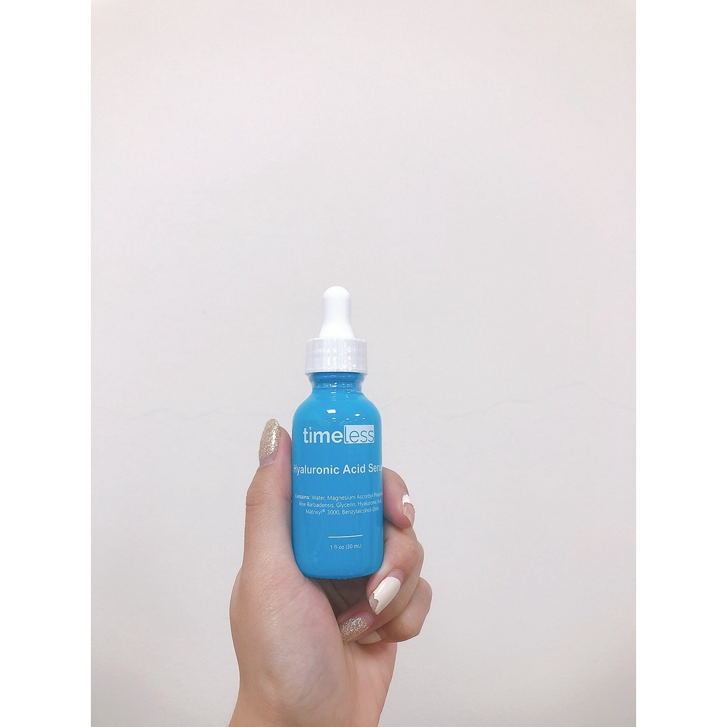 [HAC] Serum Cấp Ẩm Sáng Da Timeless Hyaluronic Acid + Vitamin C 30ml