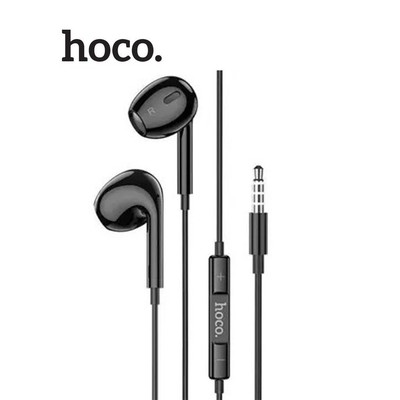 [Mã ELHACE giảm 4% đơn 300K] Tai Nghe Hoco DM21 jack 3.5mm dây tròn siêu bền hỗ trợ micro đàm thoại dài 1.2M