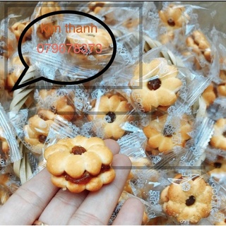 👉Bánh quy hoa mai nhân mứt dứa Thái Lan 100gram👈