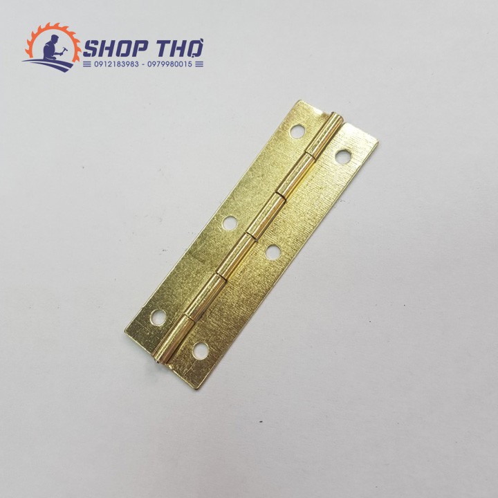 Bản lề chữ nhật màu vàng 59x20mm (10 cái)