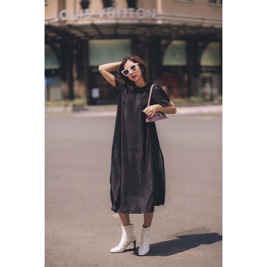 Váy suông xinh size L (pass váy petbychang)