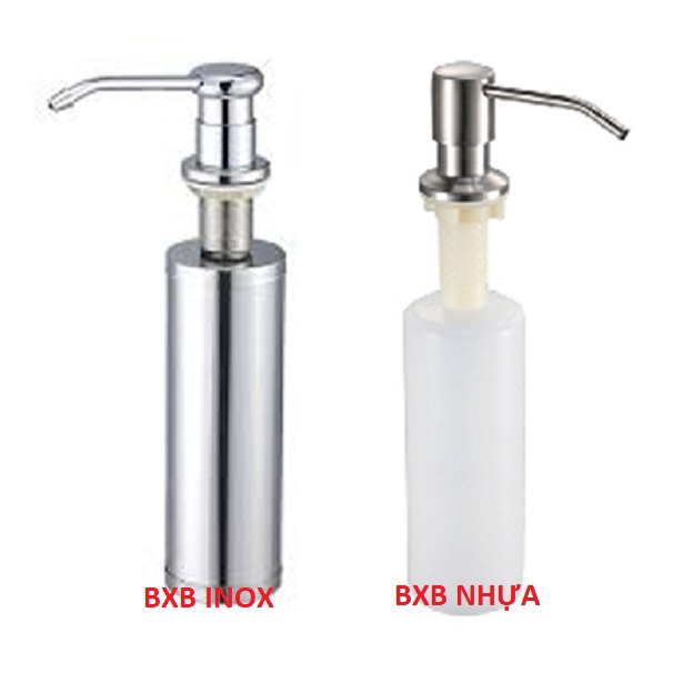 Chậu Rửa Chén Bát INOX SUS 304 N16 8245 NA.GRAND và xả chậu và Rổ rút và Vòi chén nóng lạnh và Bình rửa chén