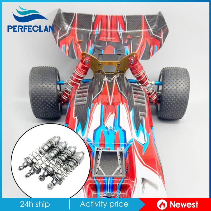 Bộ Giảm Xóc Bằng Kim Loại Cho Xe Điều Khiển Từ Xa Wltoys 1 / 10 104001 Mô Hình Xe Hơi Buggy Màu Đỏ Độc Đáo