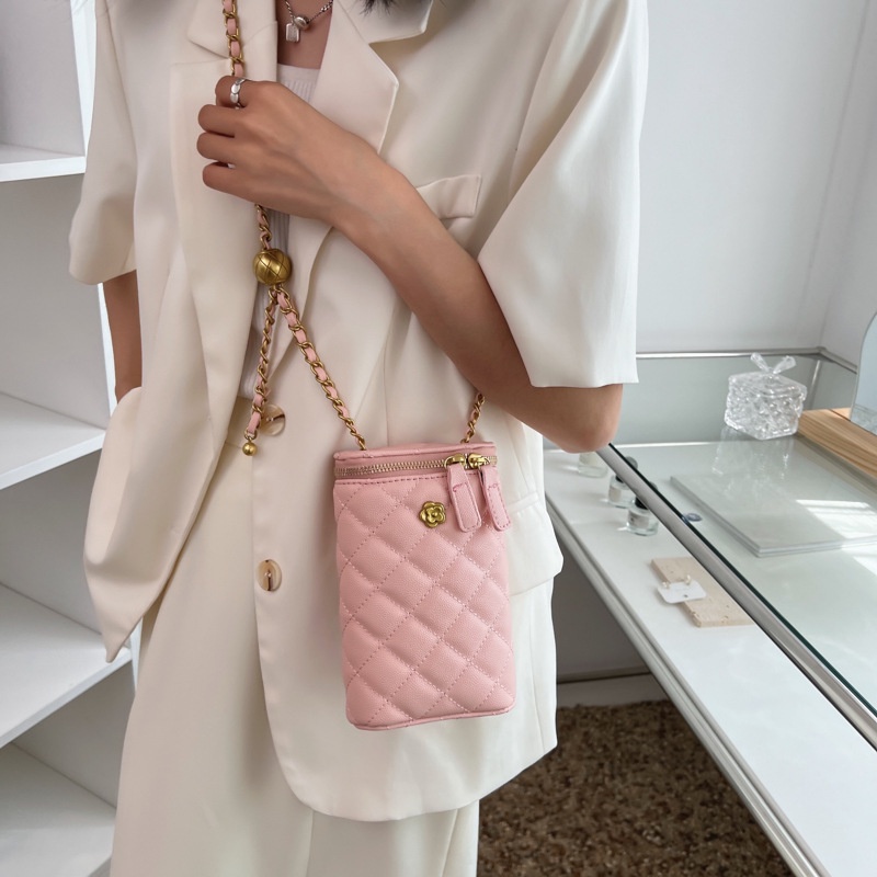 Túi Đeo Chéo Nhỏ Hình Vuông Đựng Điện Thoại Mẫu Mới 2022 Thời Trang Cho Nữ