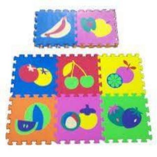 Thảm lắp ghép cho bé.