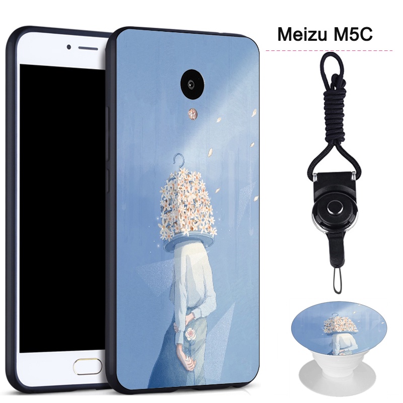 Ốp lưng in hình thời trang cho điện thoại Meizu M5C
