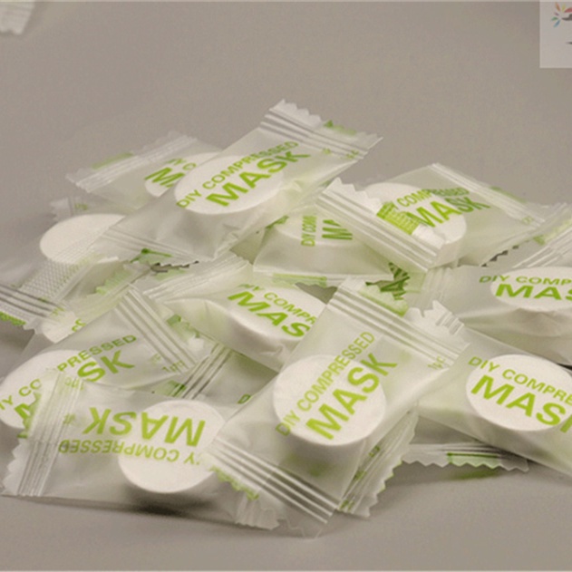 Bộ 10 Mặt Nạ Nén Dùng Một Lần DIY