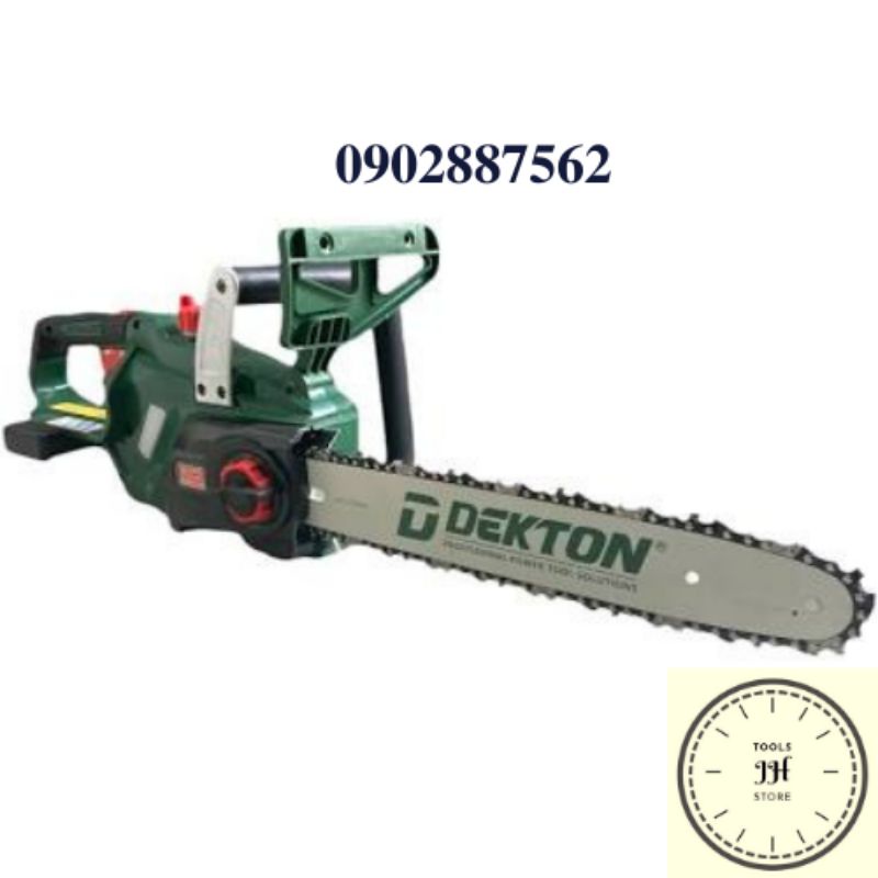 (Thân máy) Máy cưa xích Pin 42V Dekton M21x2-CS14BL