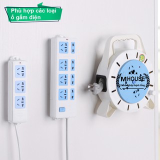 Bộ Miếng Dán Ổ Cắm Điện, Móc Treo Đồ