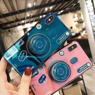 Vỏ điện thoại di động Xiaomi Redmi Note 5 Plus Pro 5A Prime Note 6 Pro Redmi S2 Camera Pattern Pop up Holder Phone Case