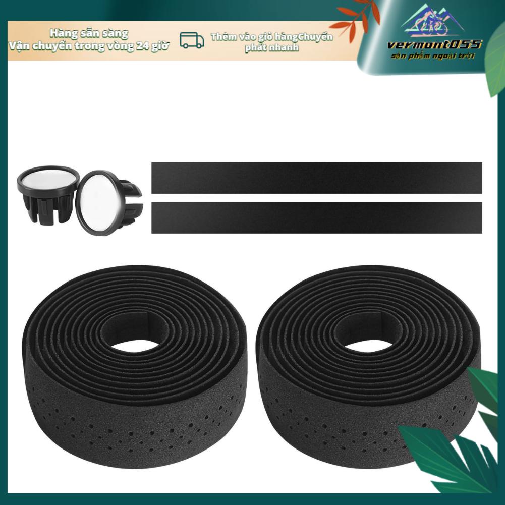 Vermont055 Băng tay lái xe đạp EVA đàn hồi cao Chống trượt chống Hấp thụ thoáng khí Tay cầm bọc phụ kiện