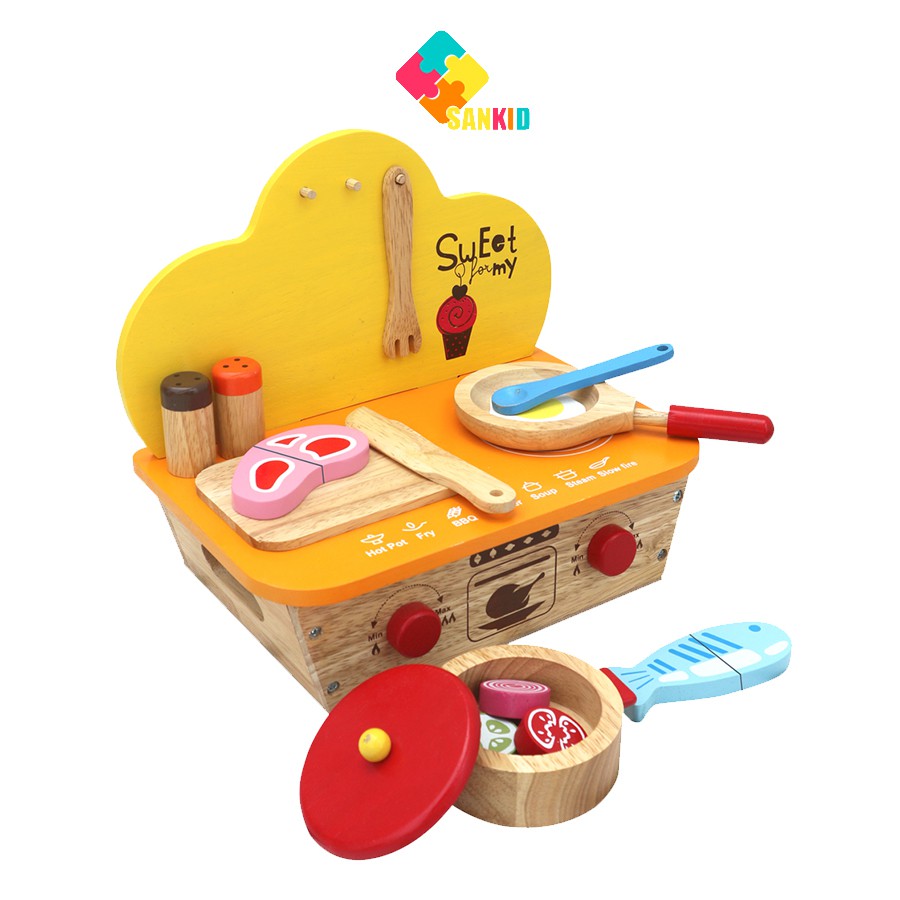 Bếp xinh cho bé - Đồ chơi gỗ Winwintoys