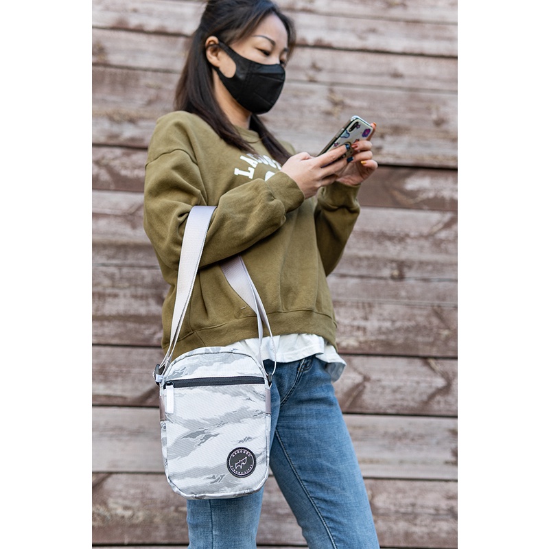 Túi đeo chéo KSNDDEU nylon trẻ trung thời trang dành cho cả nam và nữ