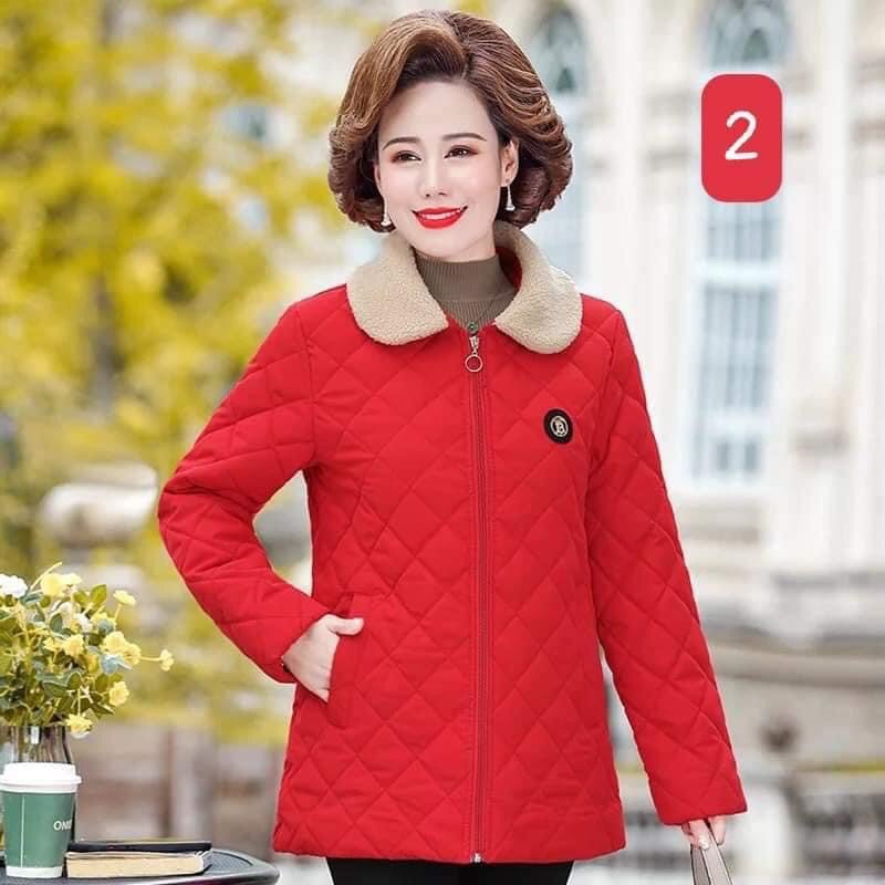 Áo trám trung niên lót lông )