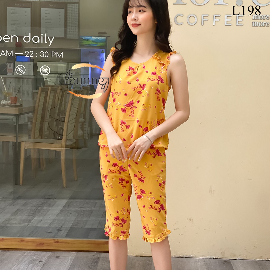 [Bunnysky] ĐỒ BỘ NỮ MẶC NHÀ, QUẦN ÁO BỘ NỮ MẶC Ở NHÀ MẪU LỬNG LỤA GIẤY SIÊU DỄ THƯƠNG