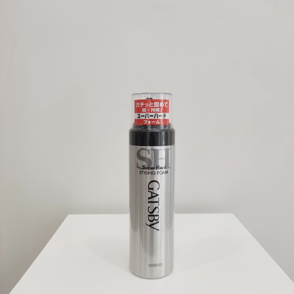 Keo Bọt Tạo Kiểu Tóc Siêu Cứng Gatsby Giữ Nếp Tóc Super Hard Styling Foam 185g